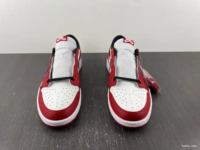 Cheap Husky Jordan 705329-600 Retro Low 1 Chicago Air 0509